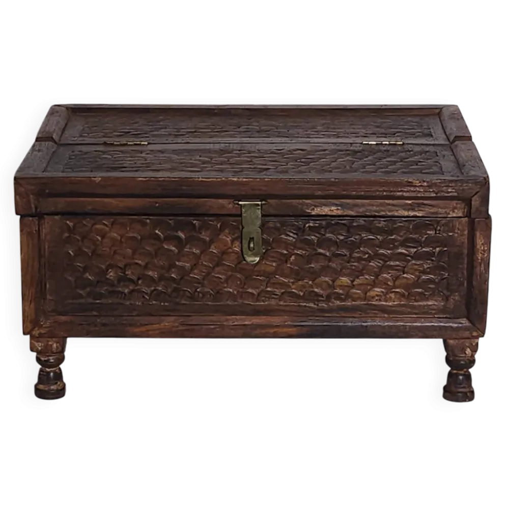 Coffret ancien en bois