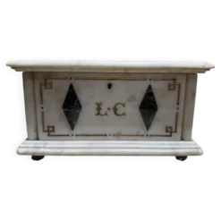 Coffret - Boîte à bijoux en marbre Napoléon III