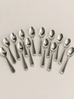 Coffret Christofle 12 cuillères à moka en métal argenté