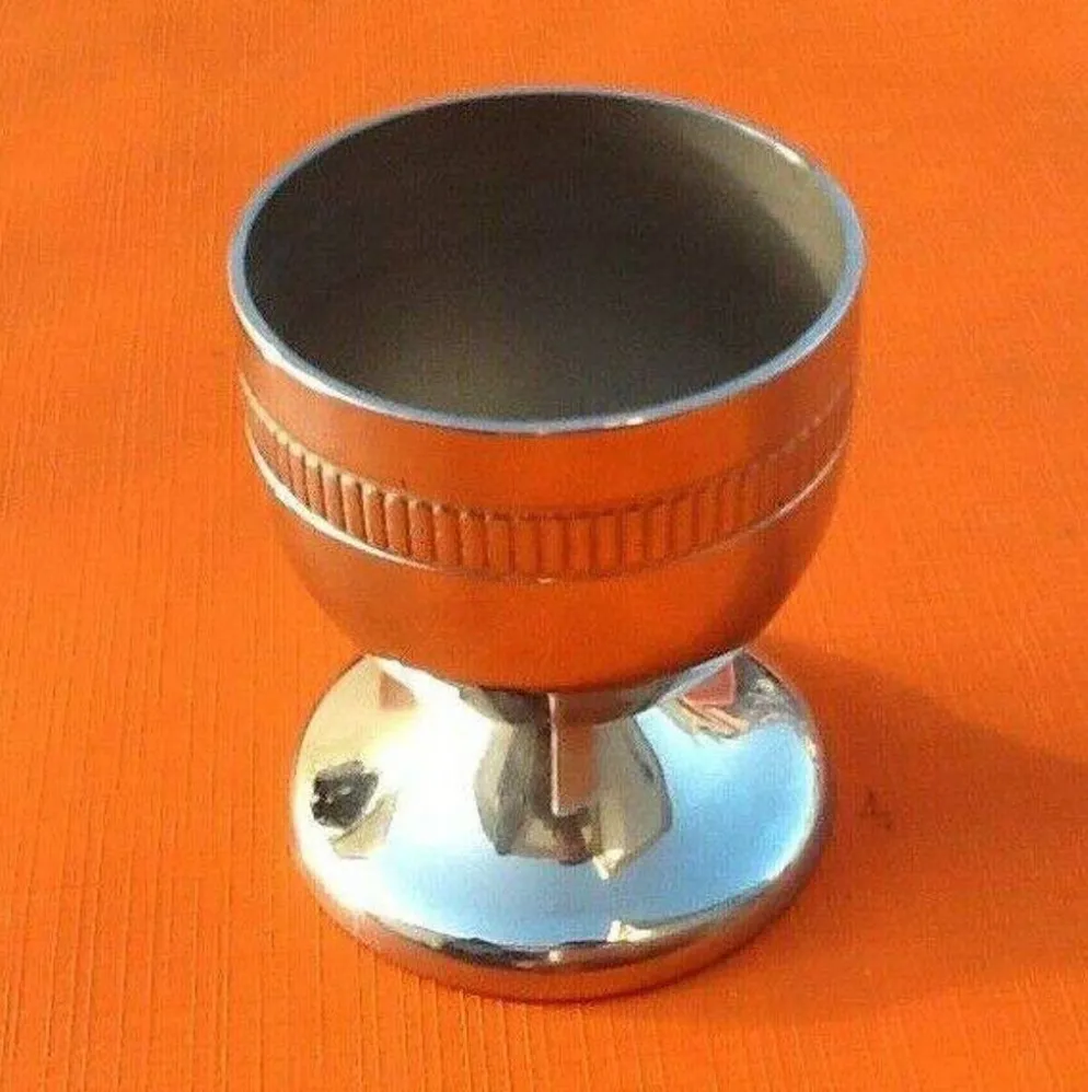 Coffret coquetier et cuillère modèle président Orfèvre Jean Couzon