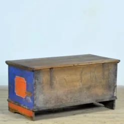 Coffret de mariage d'art populaire, daté de 1901