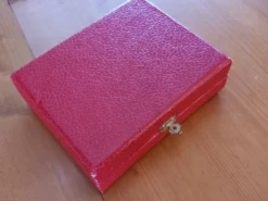 Coffret de 12 petites fourchettes (dessert) inox orfèvrerie Devouge Dupont