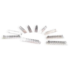 Coffret de 10 porte couteaux en cristal au plomb forme triangulaire