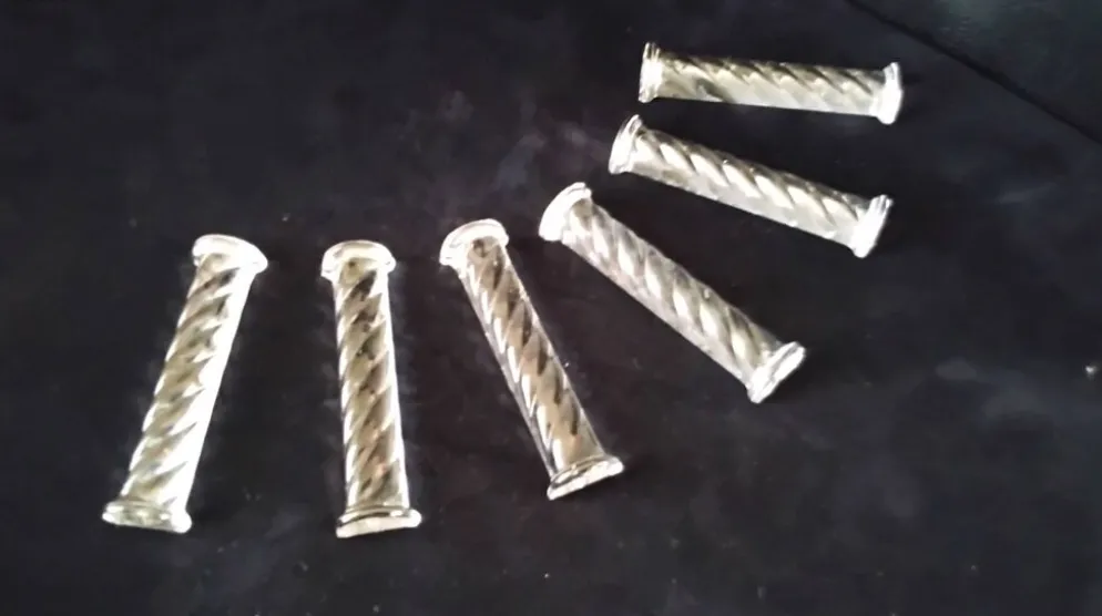 Coffret de 6 porte couteaux en cristal de Hongrie