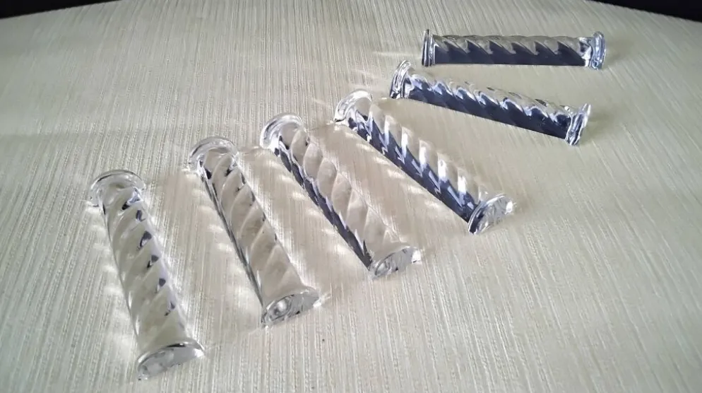 Coffret de 6 porte couteaux en cristal de Hongrie