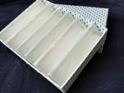 Coffret de 6 porte couteaux en Plexiglass Style Art Déco