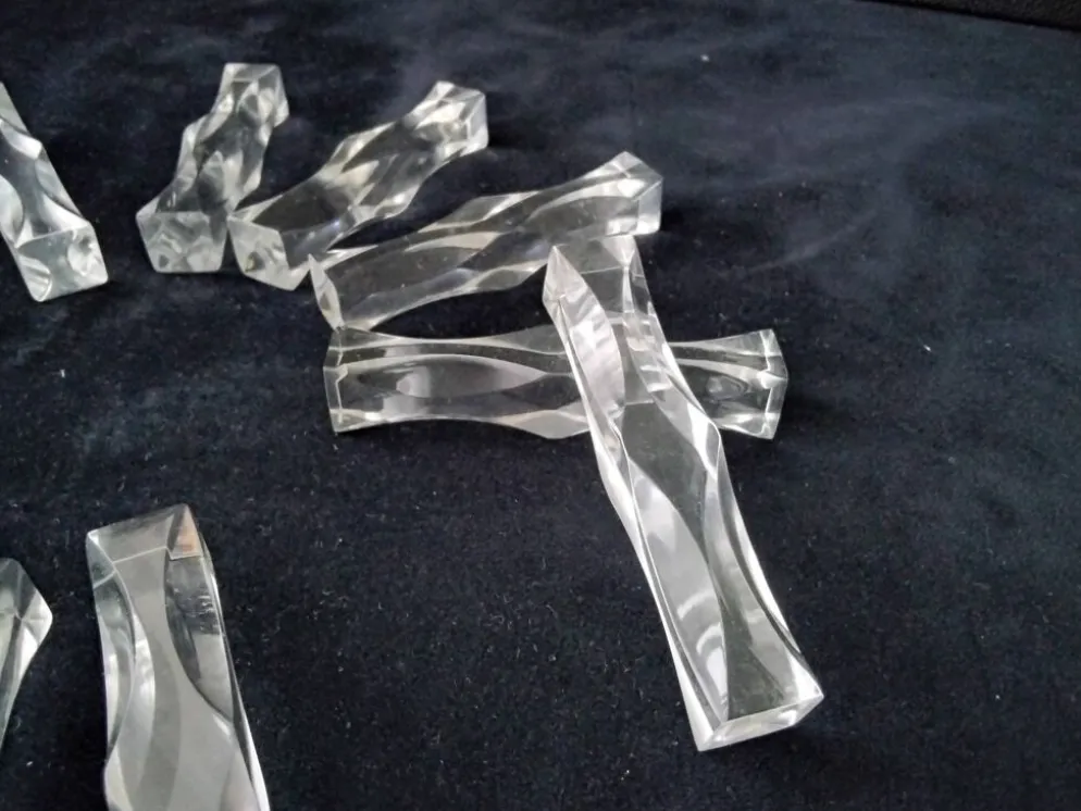 Coffret de 12 porte couteaux en Plexiglass