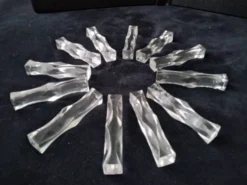 Coffret de 12 porte couteaux en Plexiglass
