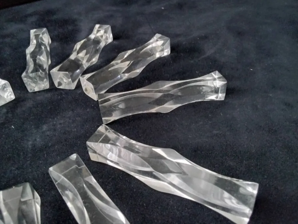 Coffret de 12 porte couteaux en Plexiglass