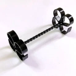 Coffret de 12 porte-couverts fer forgé