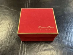Coffret Mappin and Webb de 12 cuillères à pamplemousse en métal argenté