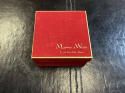 Coffret Mappin and Webb de 12 cuillères à moka en métal argenté