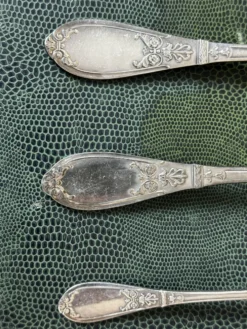 Coffret métal argenté
