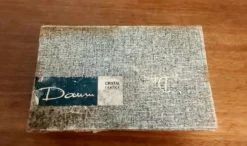 Coffret 6 porte-couteaux cristal daum 1960