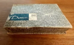 Coffret 6 porte-couteaux cristal daum 1960