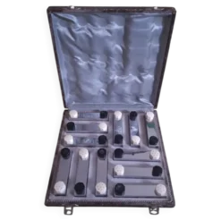 Coffret 12 portes couteaux art déco ( salière, poivrière)