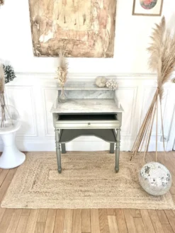 Coiffeuse ancienne plateau marbre