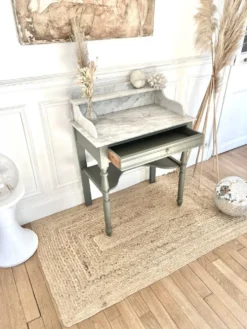 Coiffeuse ancienne plateau marbre