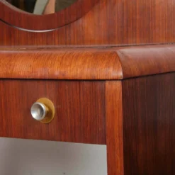 Coiffeuse Art déco en acajou des années 1930