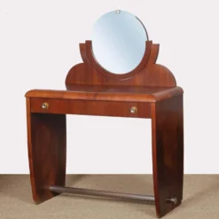 Coiffeuse Art déco en acajou des années 1930