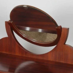 Coiffeuse Art déco en acajou des années 1930