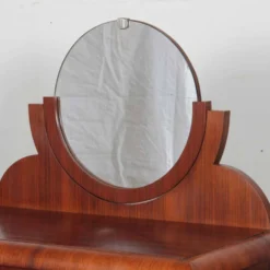 Coiffeuse Art déco en acajou des années 1930