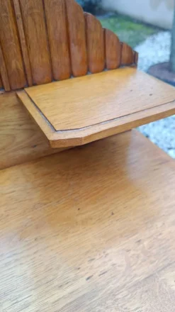 Coiffeuse art déco miroir biseauté