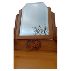 Coiffeuse art déco miroir biseauté
