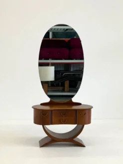 Coiffeuse Art Déco par A A Patijn pour Zijlstra Joure des années 1930