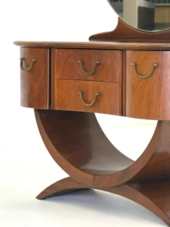 Coiffeuse Art Déco par A A Patijn pour Zijlstra Joure des années 1930