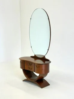 Coiffeuse Art Déco par A A Patijn pour Zijlstra Joure des années 1930