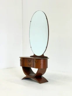 Coiffeuse Art Déco par A A Patijn pour Zijlstra Joure des années 1930
