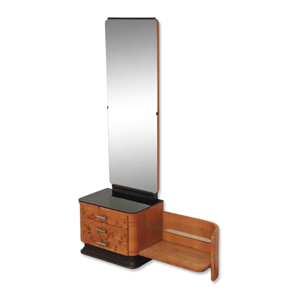 Coiffeuse Art déco par Jindrich Halabala pour Up Zavody 1950
