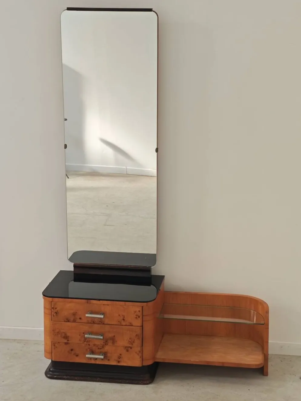 Coiffeuse Art déco par Jindrich Halabala pour Up Zavody 1950