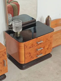 Coiffeuse Art déco par Jindrich Halabala pour Up Zavody 1950