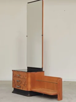 Coiffeuse Art déco par Jindrich Halabala pour Up Zavody 1950