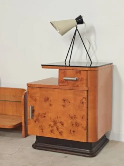 Coiffeuse Art déco par Jindrich Halabala pour Up Zavody 1950