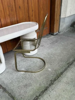 Coiffeuse avec chaise de Kecskemét Furniture, 1975, lot de 2