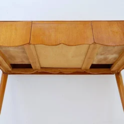 Coiffeuse avec miroir, abattant et tiroirs - 20ème siècle