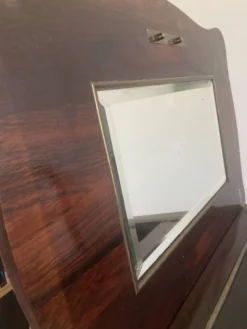 Coiffeuse avec miroir style Louis XV