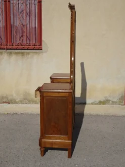 Coiffeuse avec rangements style Louis XVI
