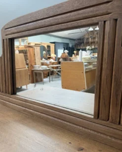 Coiffeuse bureau art déco en chêne (restaurée)