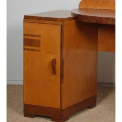 Coiffeuse/bureau en bois, travail anglais datant des années 1930
