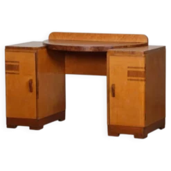 Coiffeuse/bureau en bois, travail anglais datant des années 1930