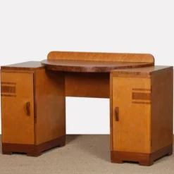 Coiffeuse/bureau en bois, travail anglais datant des années 1930
