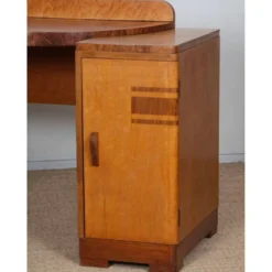 Coiffeuse/bureau en bois, travail anglais datant des années 1930