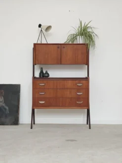 Coiffeuse/Bureau par Poul Volther pour Orum, Samcom Danemark
