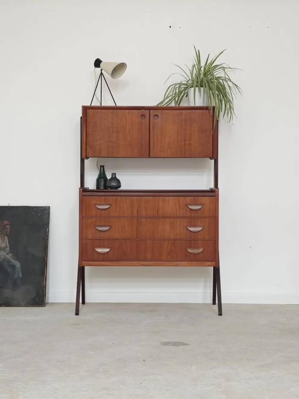 Coiffeuse/Bureau par Poul Volther pour Orum, Samcom Danemark