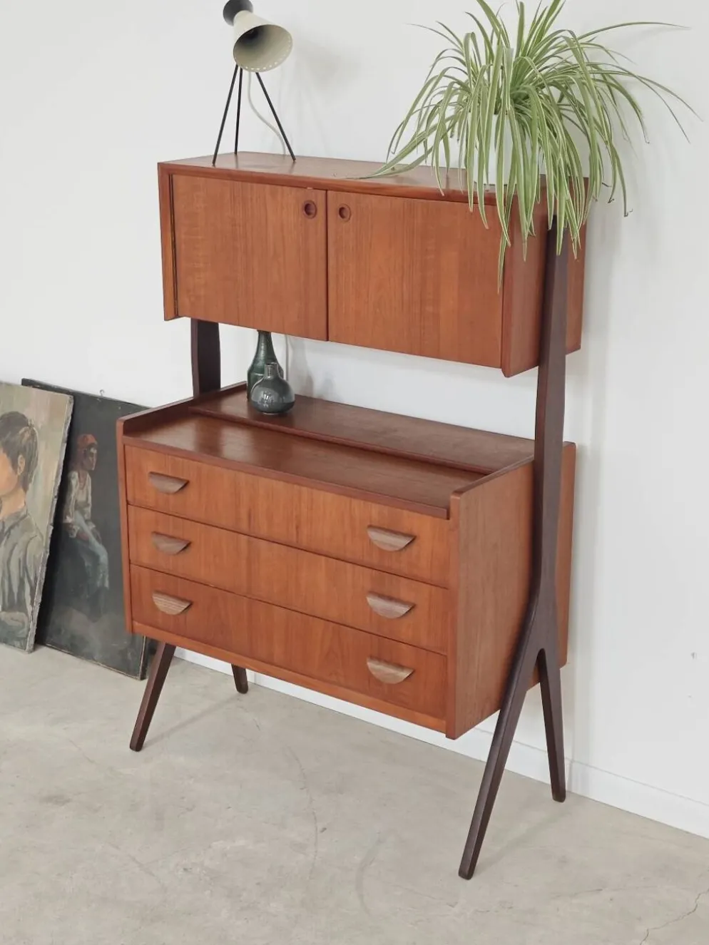 Coiffeuse/Bureau par Poul Volther pour Orum, Samcom Danemark