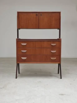 Coiffeuse/Bureau par Poul Volther pour Orum, Samcom Danemark